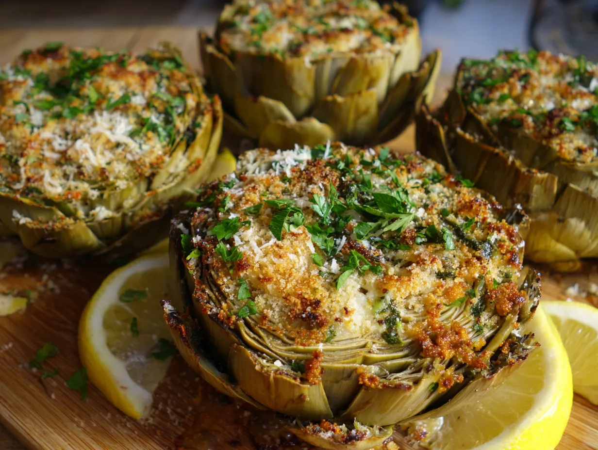 sicilian stuffed artichokes