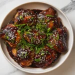 Soy Glazed Chicken Thighs