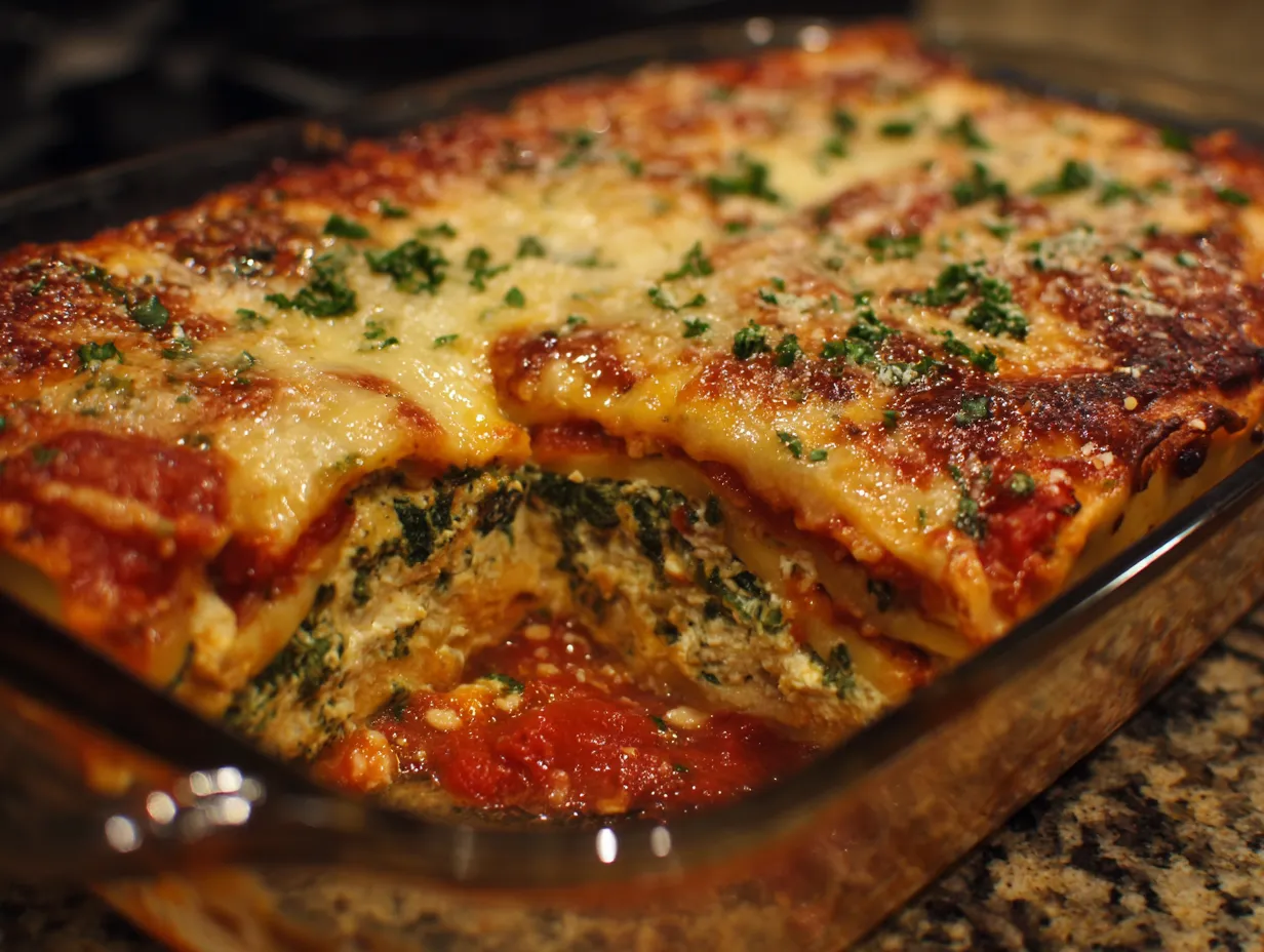 spinach lasagna