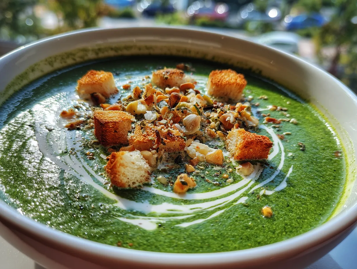 spinach soup
