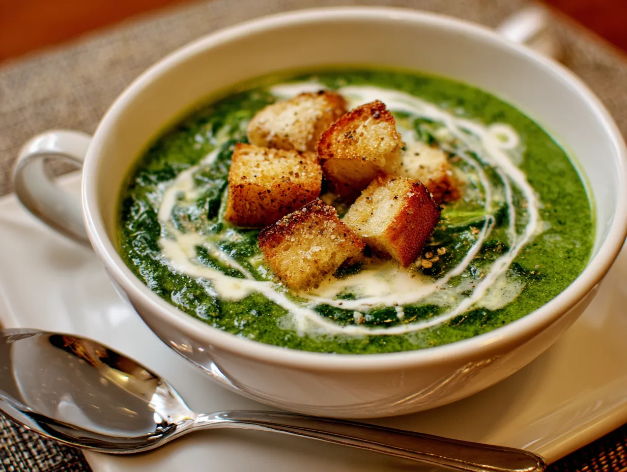 spinach soup