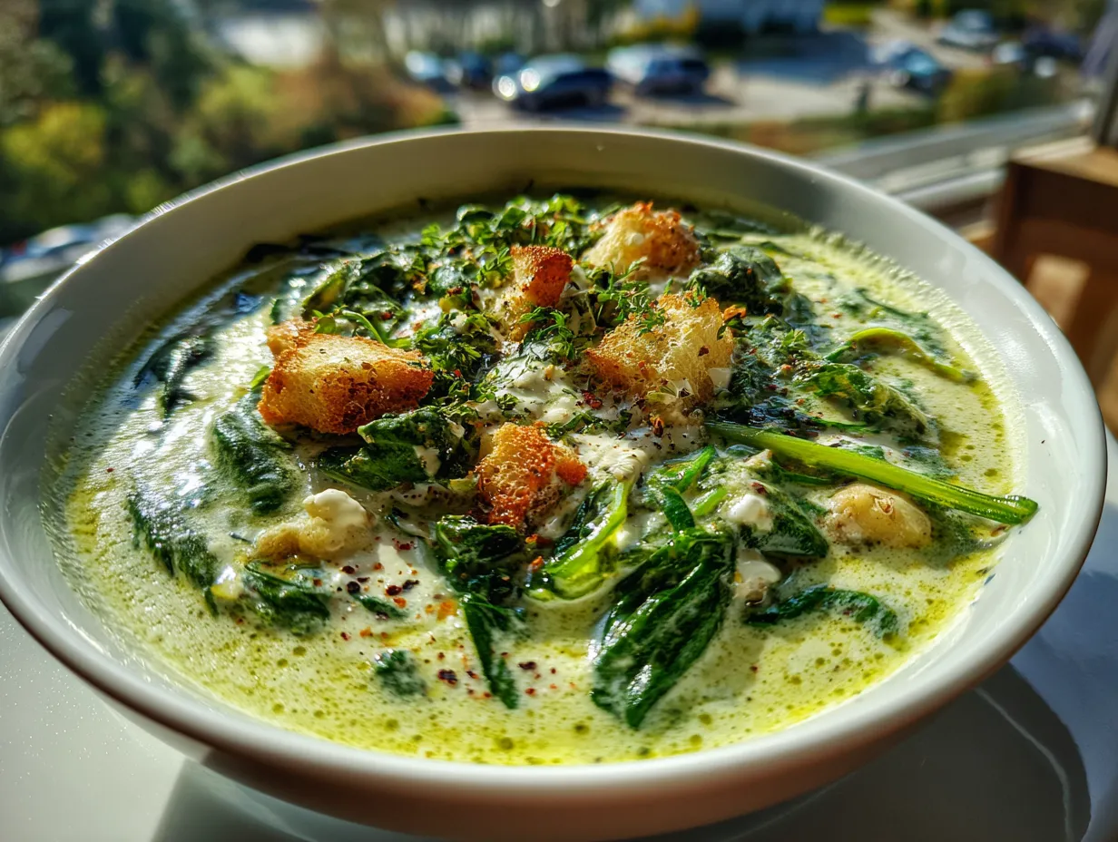 Spinach Soup Recipe Quick and Easy Comfort in a Bowl