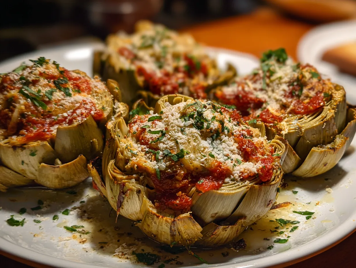 stuffed artichokes italian