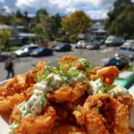 fried calamaries with mayo